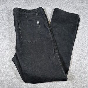 TravisMathew Pants Mens 38x32 Charcoal Stretch Chino Golf Casual Straight Leg